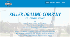 Desktop Screenshot of kellerdrilling.com