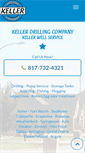 Mobile Screenshot of kellerdrilling.com